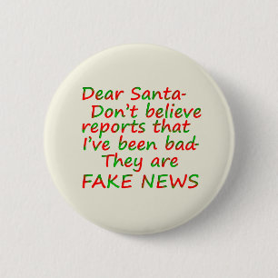 Jag var Bra Fake News Buttons Stift Knapp