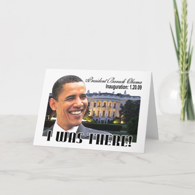 Jag var där! kort (Framsida)