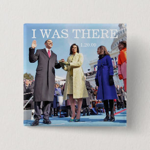 JAG VAR DÄR: Obama familj på öppnings- ceremoni Knapp