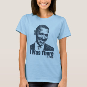 JAG VAR DÄR - Obama invigning 1/20/09 T-shirt