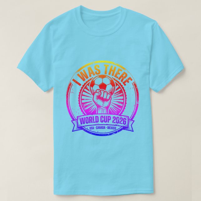 Jag var där på VM 2026 - Haiti Support T Shirt (Design framsida)