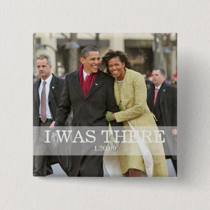 JAG VAR DÄR: President Barack och Michelle Obama Knapp