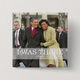 JAG VAR DÄR: President Barack och Michelle Obama Knapp