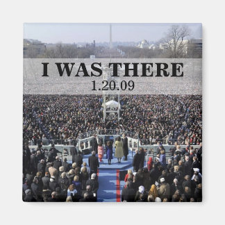 JAG VAR DÄR: President Obama Inviguration Magnet