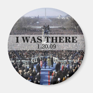 JAG VAR DÄR: President Obama Inviguration Magnet