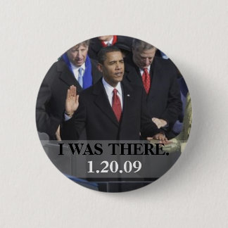 JAG VAR DÄR - presidenten Obama som in svär Knapp