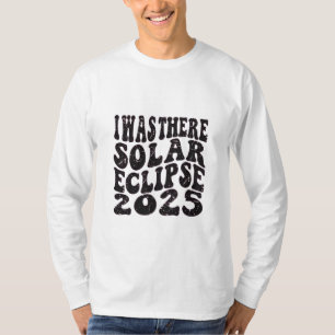 Jag var där Solar Eclipse 2025 Partial Eclipse T Shirt