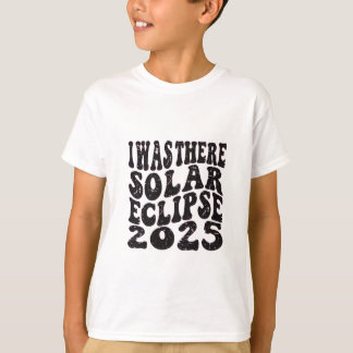 Jag var där Solar Eclipse 2025 Partial Eclipse T Shirt