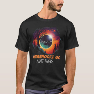 Jag var där totalt Solar Eclipse Sherbrooke Quebec T Shirt