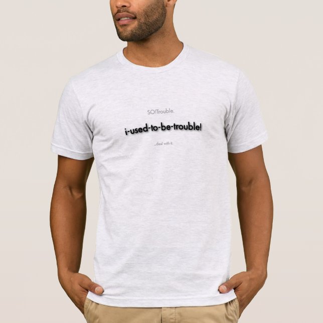 jag-var-en-gång-problem t shirt (Framsida)