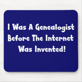 Jag var en genealolog innan Internet togs upp Musmatta