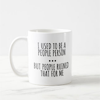 JAG VAR EN SOCIALT PERSON FÖRR KAFFEMUGG