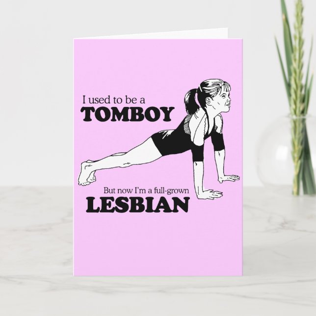 JAG VAR EN TOMBOY KORT (Framsida)