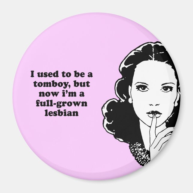 JAG VAR EN TOMBOY MEN NU EN FULLT-GROWN LESB MAGNET (Framsidan)