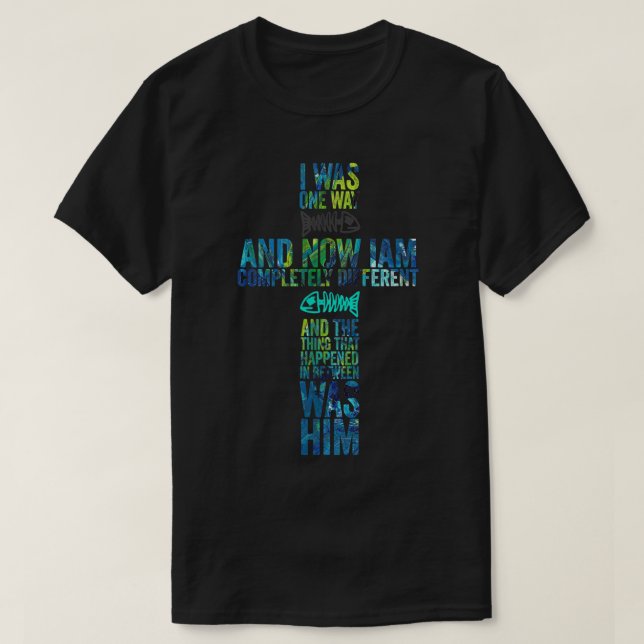 JAG VAR ETT SÄTT DEN VALDA T SHIRT (Design framsida)