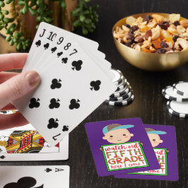JAG VAR FEMTE KLASS HÄR I KOM rolig söt Casinokort