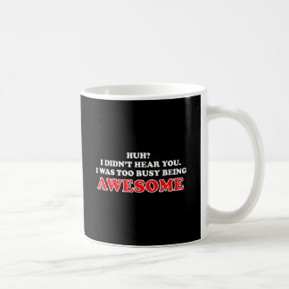 Jag var för upptaget vara enorm kaffemugg