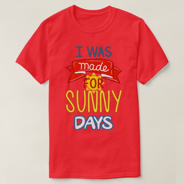 Jag var gjord i flera dagar. t shirt (Design framsida)