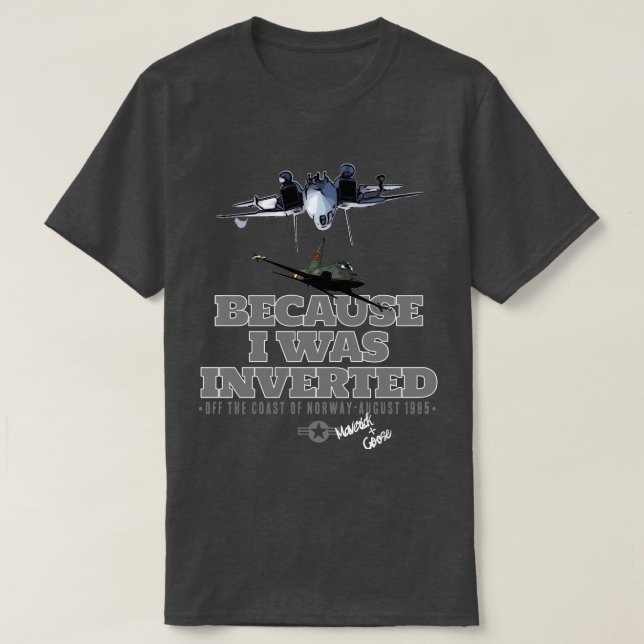 JAG VAR INVERTERAD T SHIRT (Design framsida)