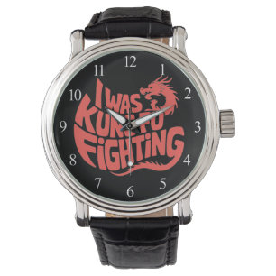 Jag var kung fu. armbandsur