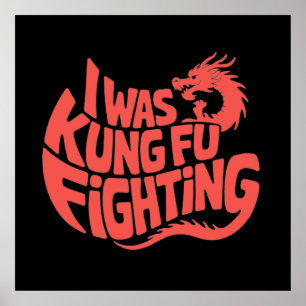 Jag var kung fu. poster