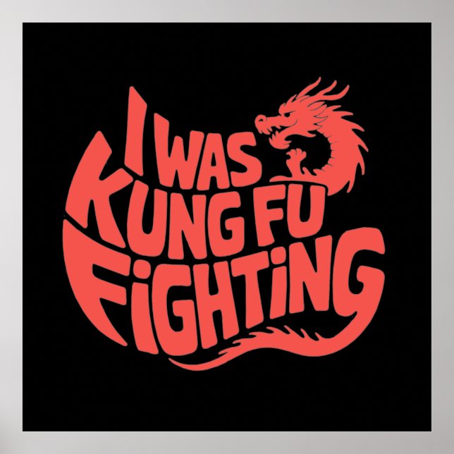Jag var kung fu. poster (Framsidan)