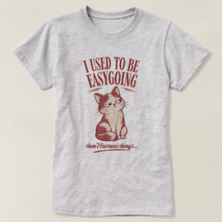 Jag Var Lättsam Då Jag Lärde Mig Saker T Shirt