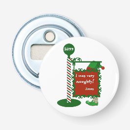 "Jag var mycket installerad" eller "bra" juljul Flasköppnare