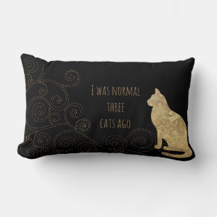 Jag var normal 3 kattungar för Lumbar Pillow Lumbarkudde