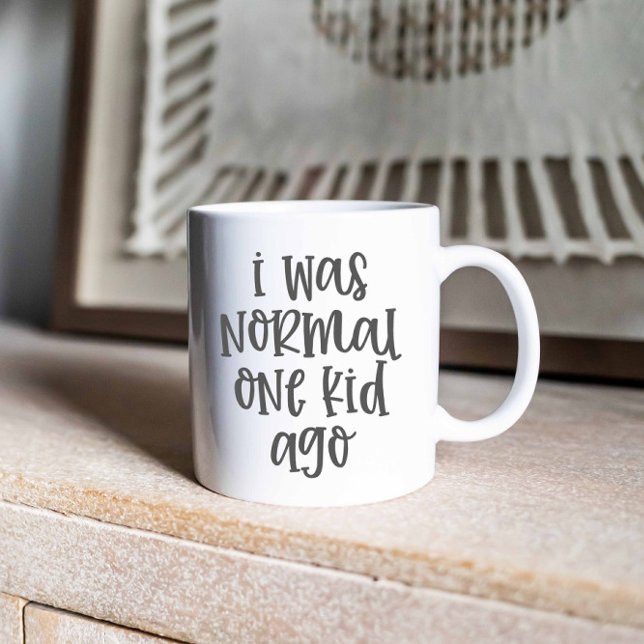 Jag var normal en Kid Ago, en fantastisk parentes. Kaffemugg (Skapare uppladdad)