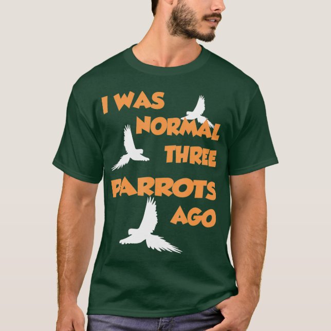 Jag var normal för tre morötter sedan - morot t shirt (Framsida)
