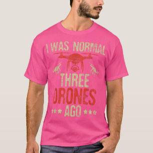 Jag var normal tre drakar AgoDrone Racer FAA Certi T Shirt