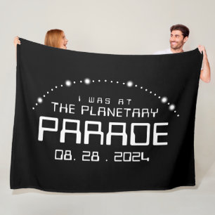 Jag var på den planetariska paraden den 28 augusti fleecefilt