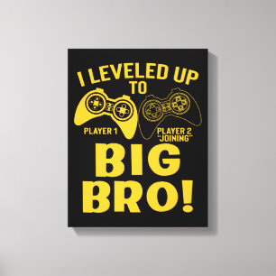 Jag var på väg upp till Big Bro Canvastryck