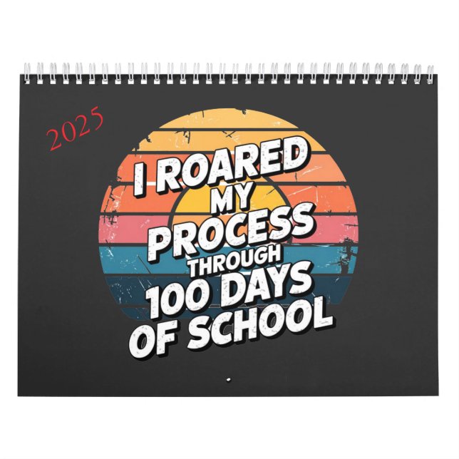 Jag var Processaa under 100 skoldagar Kalender (Omslag)