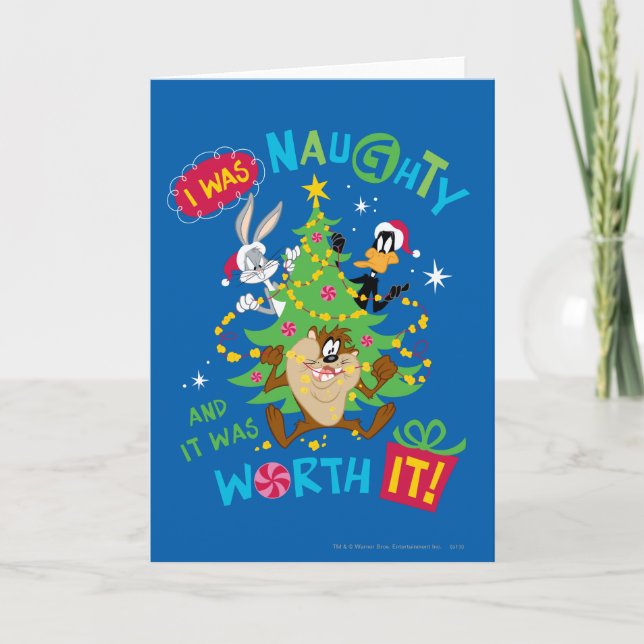 Jag var stygg helgkort (Framsida)