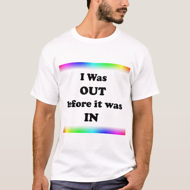 Jag Var Ut Från Början T-shirt (Framsida)