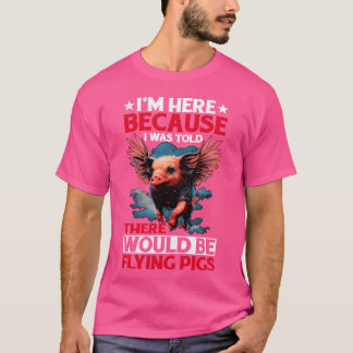 Jag Varhärskulle Det Vara Flygande Grisar 1957 fam T Shirt