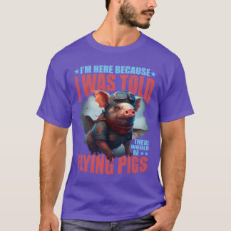 Jag Varhärskulle Det Vara Flygande Grisar pojke T Shirt