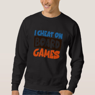 Jag värmer ombord på spel lång ärmad tröja