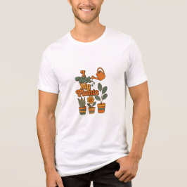 Jag vattnar mina växter – Retro 70-talsränder T Shirt