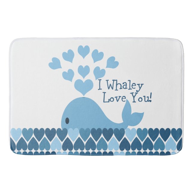 Jag vekar kärlek dig badrumsmatta (Framsidan)