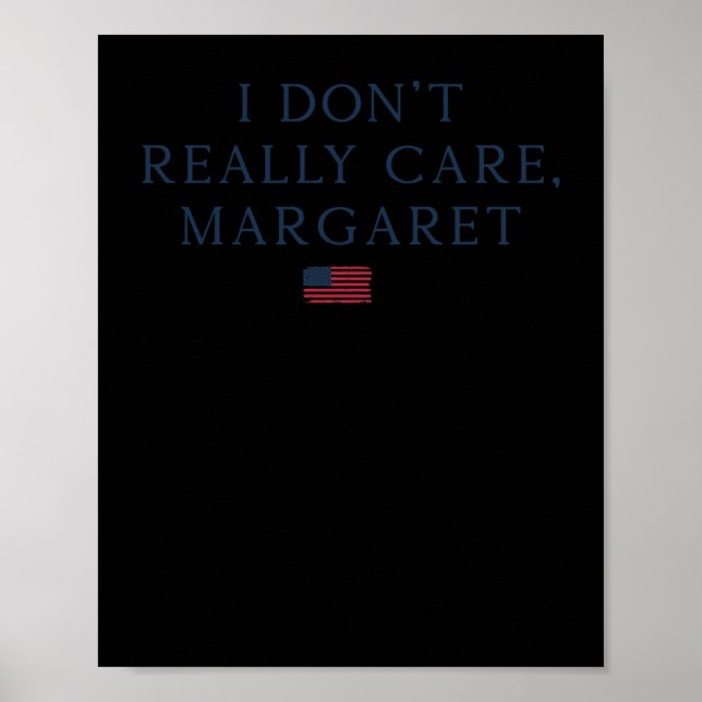 Jag Verkligen inte Margaret Poster (Framsidan)