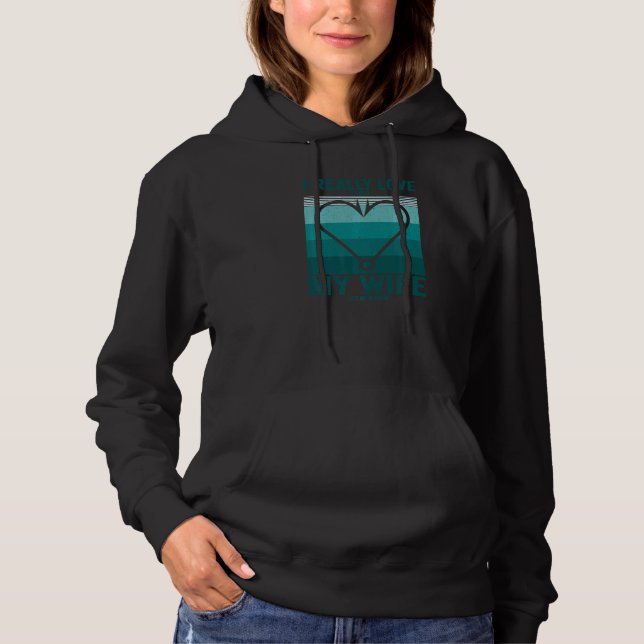Jag Verkligen när min fru låter mig fiska F T Shirt (Framsida)