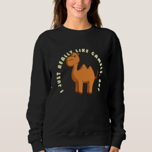 Jag Verkligen som Camels Kids Cute Animal Camel T Shirt