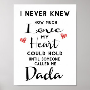 Jag vet aldrig hur mycket Kärlek mitt hjärta kan h Poster