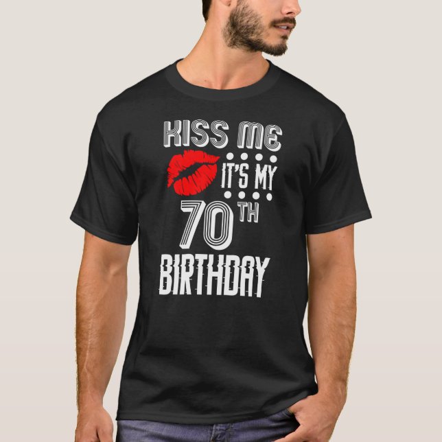 Jag vet att det är min 70:e födelsedag t shirt (Framsida)