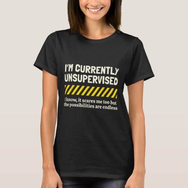 Jag vet att det är Novelty Sarca T Shirt (Framsida)