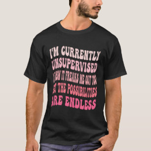 Jag vet att det Freaker ut mig. T Shirt
