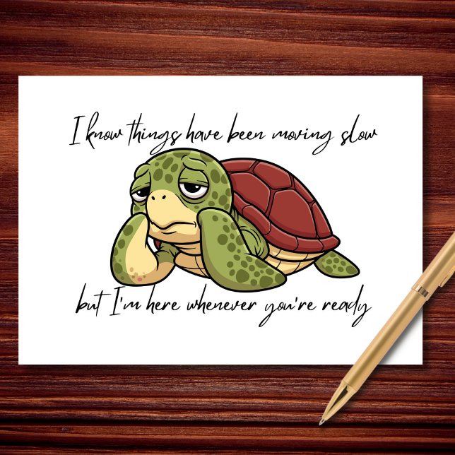 Jag vet att det har gått långsamt kort (For the days when everything takes a little longer. 🐢)